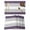 purple, variant on Pink Striped Placemats Set of 4 Multicolor Grey White Horizontal Stripes Place Mats Indoor Wipeable Table Mats Washable Cloth Dining Table Placemats for Kitchen Holiday Party Home Decor 13x19 Inch