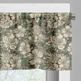 thumbnail image 5 of Ambesonne Hawaiian Valance & Curtain, Aloha Tropical Jungle, 55"x24", Dark Brown Pale Pink, 5 of 6