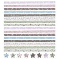 thumbnail image 1 of 540 tiras de papel de origami de estrellas de colores para manualidades., 1 of 7