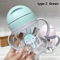 thumbnail image 1 of Botella de agua de calidad alimentaria para niños pequeños y niños con pajita, bola de gravedad, tazas para sorber, taza de aprendizaje para niños, taza de alimentación con asa, 1 of 5