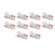 thumbnail image 1 of 10 Uds. Conectores de cable de palanca 1 en 1 salida tipo T divisor cableado rápido Push in Conductor bloque de terminales T11C 250V 32A, 1 of 5