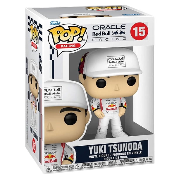 Figura Coleccionable Funko Pop Racing Oracle Red Bull Racing Yuki Tsunoda 1 Pieza
