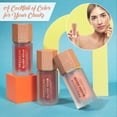 thumbnail image 5 of Profusion Cosmetics Blush Hour Liquid Blush, Soft Matte Finish with Long Wearing Buildable Pigment & Radiant Glow, Vegan & Cruelty-Free, Bellini, 0.2 fl oz, 5 of 9