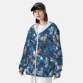 thumbnail image 3 of KLL Veste à Capuche Extérieure Protection Solaire UPF 50+ Style Hawaïen pour Hommes et Femmes Manches Longues Pêche Randonnée Performance-3TG, 3 of 7