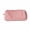 Pink, variant on Lksixu Simple Pencil Pouch, Large Capacity Solid Color Pencil Case with Color-Blocking Zipper, Aesthetic Stationery Organizer, Lightweight & Spacious Pencil Bag, Portable Travel Makeup Bag