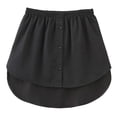 thumbnail image 1 of Shirt Extenders Adjustable Layering Fake Tops Lower Sweep Hem With Elastic Waist Band, 1 of 5