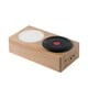 thumbnail image 2 of ¡Ofertas Limitadas!, Altavoz Bluetooth Woodgrain 5.0 Tocadiscos retro de vinilo atómico Tarjeta giratoria AUX insertable El diseño de doble propósito es un altavoz y una luz de noche Akmoler, 2 of 9