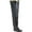 Black, variant on Lacrosse Men's Lacrosse 32" Premium Rubber Hip Boot Round Toe Black 9  US