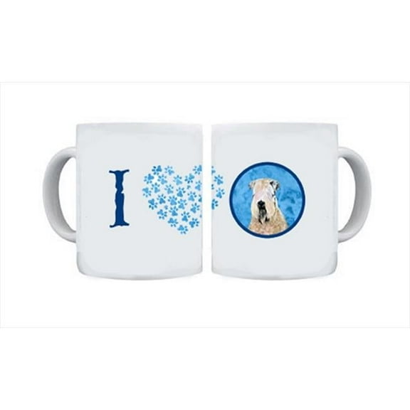 15 oz. Wheaten Terrier Soft Coated Dishwasher Safe Microwavable Ceramic Coffee Mug