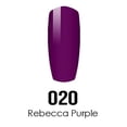 thumbnail image 2 of DND - DC Duo Soak off Gel & Matching nail polish, Rebecca Purple #DC020, 2 of 2