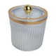 thumbnail image 1 of Organizador de cosméticos, recipiente para guardar herramientas de maquillaje, soporte para hisopos de maquillaje, tarro para Blanco, 1 of 7