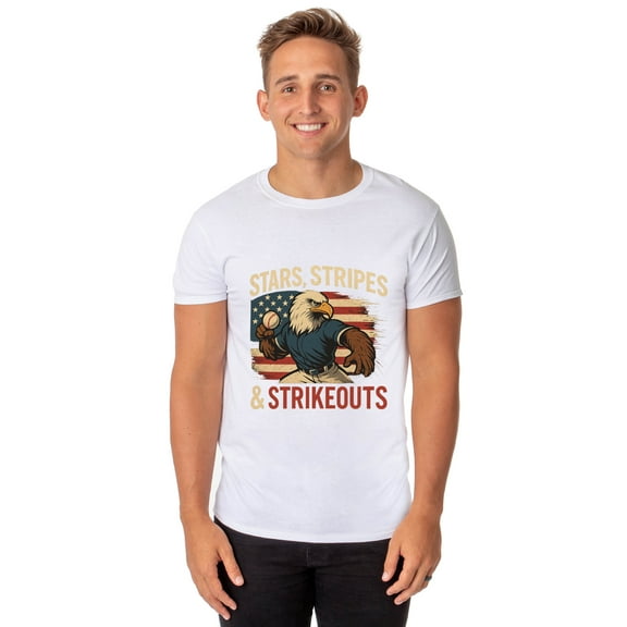 Men's 4th of July MVP Fireworks Independence Day Patriotic Funny T-Shirt For Adults