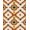 Orange, Pattern 6, variant on ODIKA 4'x6' Olive Green Botanical Wildflower Meadow Washable Area Rug Hand Drawn Scandinavian Style Floral Motifs With Delicate Branch Non-Slip, Chair-Friendly, Flatwoven for Home Office, Under Desk