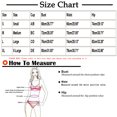 thumbnail image 3 of Fesfesfes Bikini Sets for Women Summer Swimsuit Solid Color Bandage Swimsuit Bikini Swimwear Beach Resort Swimsuit, 3 of 9