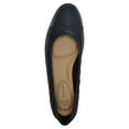 thumbnail image 5 of Time and Tru Women's Cap Toe Quilted Ballet Flats, Wide Width Available, 5 of 7