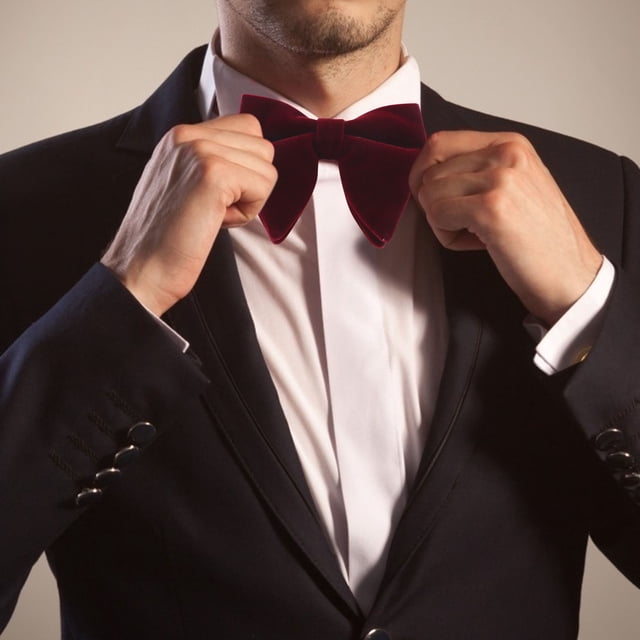 WEUVEB Accesorio De Traje Oscuro De Para Uso En Eventos Y Negocios
