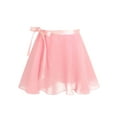 thumbnail image 4 of DPOIS Kids Girls Gymnastic Ballet Dance Dress Leotard Skirt Outfit Dancewear Orange Pink 3-4, 4 of 7