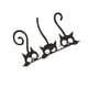 thumbnail image 2 of Pegatinas de pared Jumpingount gatos autoadhesivas calcomanías de pared material PVC Tamaño terminado 18 * 27cm color negro, 2 of 6