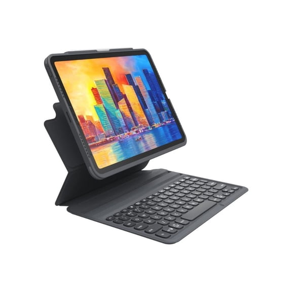 Pre-Owned ZAGG Pro Keys Keyboard/Cover Case for 10.2" Apple iPad Tablet, Black