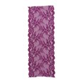 thumbnail image 2 of Cinta de encaje de 18 cm de ancho, estilo único, accesorios de ropa suaves y gruesos para decorar ropa, pantalones, color morado oscuro, 2 of 5
