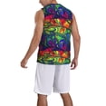 thumbnail image 5 of Wukai Pride Rainbow Men’s Basketball Jersey4X-Large, 5 of 7