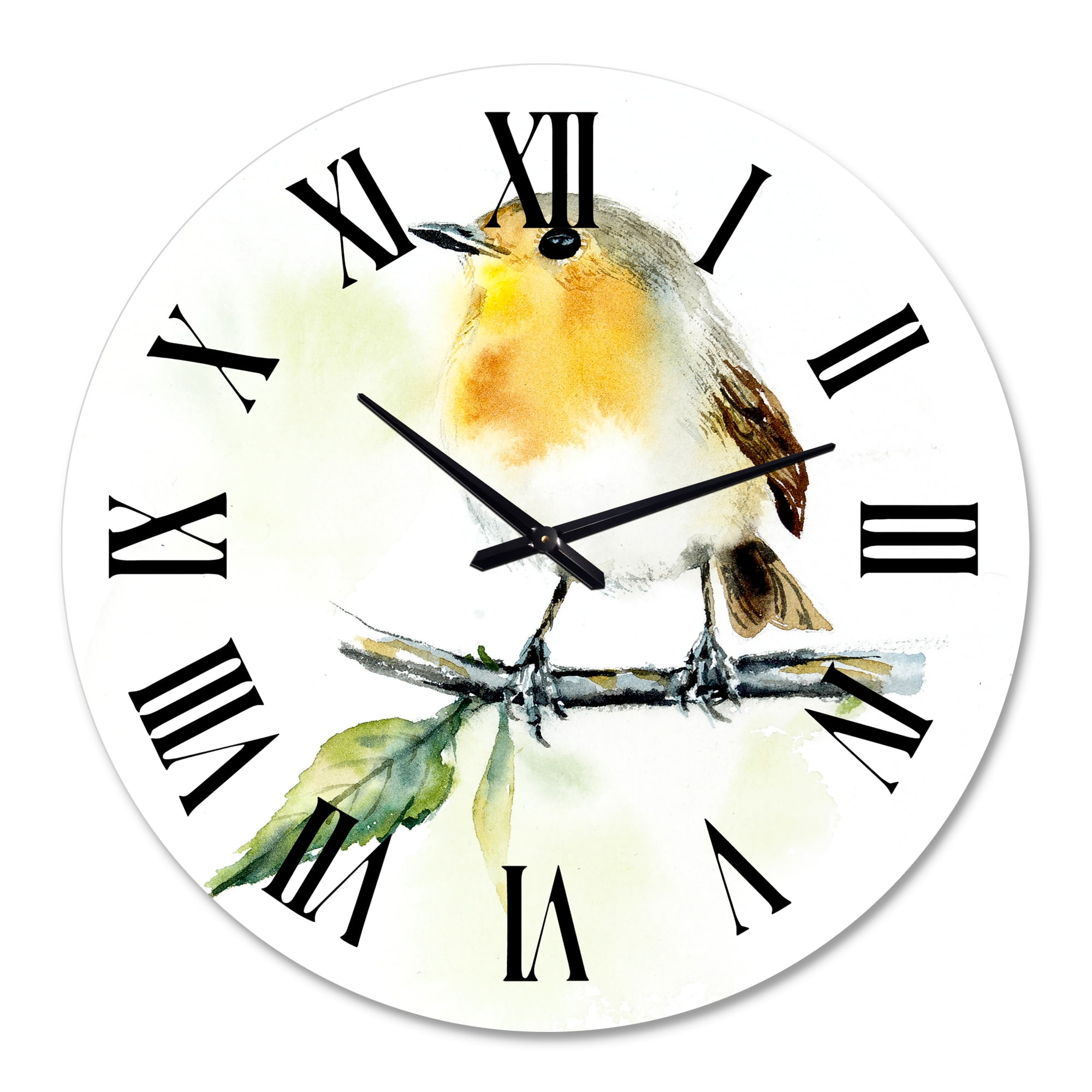 Designart 1 in Traditional Wall Clock