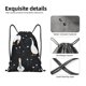 thumbnail image 4 of Fotbe Fashionable Goose Bolsa Mochila con Cordón Estampada, Bolsa de Gimnasio Deportiva, Bolsa Cinch, Bolsa con Cordón para Hombres y Mujeres-Medium, 4 of 6