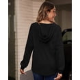 thumbnail image 4 of 1PCS Solid Color Long Sleeve--Black, 4 of 5