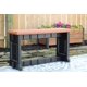 thumbnail image 5 of ZYPPPA Bench, Redwood Top with Black Sides, 1 Pack - Proudly Made in The USA, Click and Lock Hardware-Free Assembly, Durable and Stylish Outdoor Seating, 5 of 8