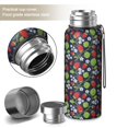 thumbnail image 2 of 20 Oz Black Strawberry Plants Fruit Coffee Tumbler Double Wall Insulated Stainless Steel Water Bottle | Metal Reusable Thermoses Flask with Cup Cap | Leak & Sweat Proof with Anti-Dust Lid, 2 of 7