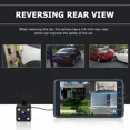 DNGDNG Car DVR 2 Cameras 4.0 Inches Cam Car Video Recorder Auto