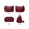 thumbnail image 5 of Deago Crossbody Bags for Women Pocketbook Soft PU Leather Ladies Purses and Handbags Multi Pocket Shoulder Bag with Adjustable Strap, 5 of 10