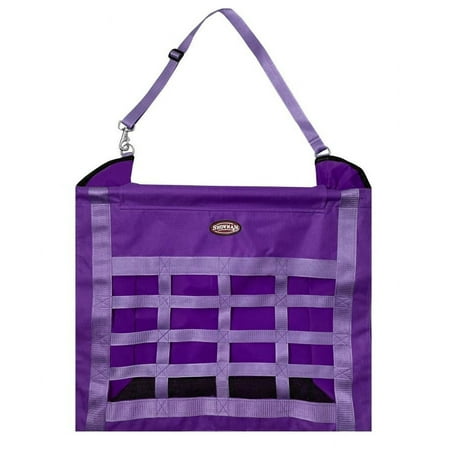 Showman Slow Feed Hay Bag w/ 16 Feeder Holes (Purple)