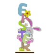 thumbnail image 2 of JHGoosa Wooden Easter Dwarf Rabbit Decoration Ornaments For Easter Home Desktop Decorations, 2 of 9