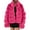 Hot Pink B, variant on Winter Coats for Women Zpanxa Women Solid Color Long Sleeve Shaggy Lapel Faux Fur Coat, Warm Short Jacket Outwear, Oversized Lapel Outwear Jackets Pink A L