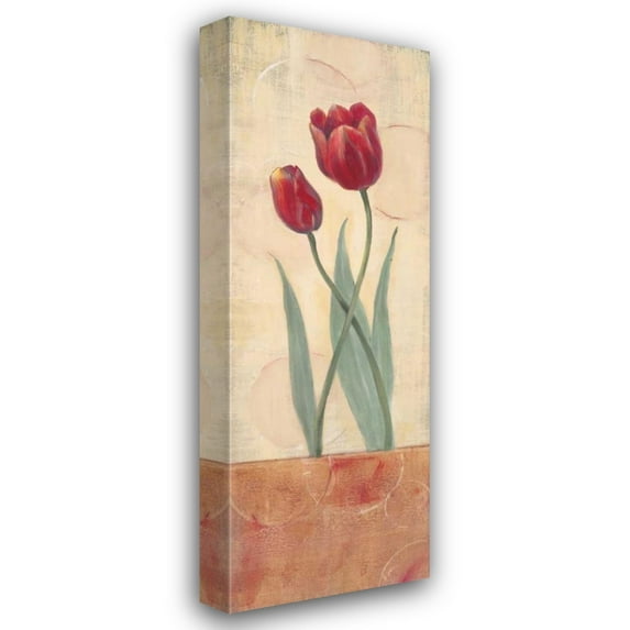 Lucia Marque 13x32 Gallery Wrapped Canvas Wall Art Titled - Circular Balance I