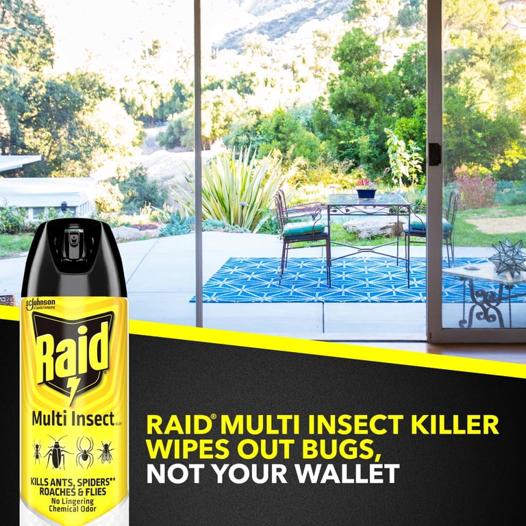 Raid Multi Insect Killer 7, 15 oz Indoor & Outdoor Spray photo 7