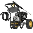 thumbnail image 4 of BLUBERY 3600 PSI Gas Pressure Washer, 2.7 GPM, 212CC, High Power Washer with Hose, Soap Tank & 5 Nozzles, Black, 4 of 9