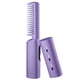 thumbnail image 4 of Cepillo Alisador de Pelo USB Salvador Peine Estilismo Doble Uso Multifuncional Violeta, 4 of 10