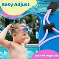 thumbnail image 7 of Vvinca Kids Swim Goggles with Bungee Strap No Leaking Anti Fog Toddler Goggles with Quick Adjust Ages 3-14, 7 of 7