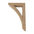 thumbnail image 4 of American Pro Decor 5APD10592 Large Plain Bracket Wood Corbel, 4 of 6