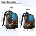 thumbnail image 3 of Yiaed Spooky Halloween Print Backpack, Premium Laptop Backpack, Travel Backpack for Women, Lightweight Backpacks, Comfortable Back Pack-Small, 3 of 5