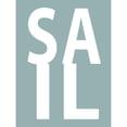 thumbnail image 3 of MacDowell, Jamie 15x18 Black Modern Framed Museum Art Print Titled - Sail Aqua, 3 of 5