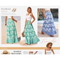 thumbnail image 5 of FreshPretty Women Wide Leg Pants Casual High Waist Floral Palazzo Pants for Women Flowy Trendy Lounge Boho Beach Trousers Pockets, 5 of 8