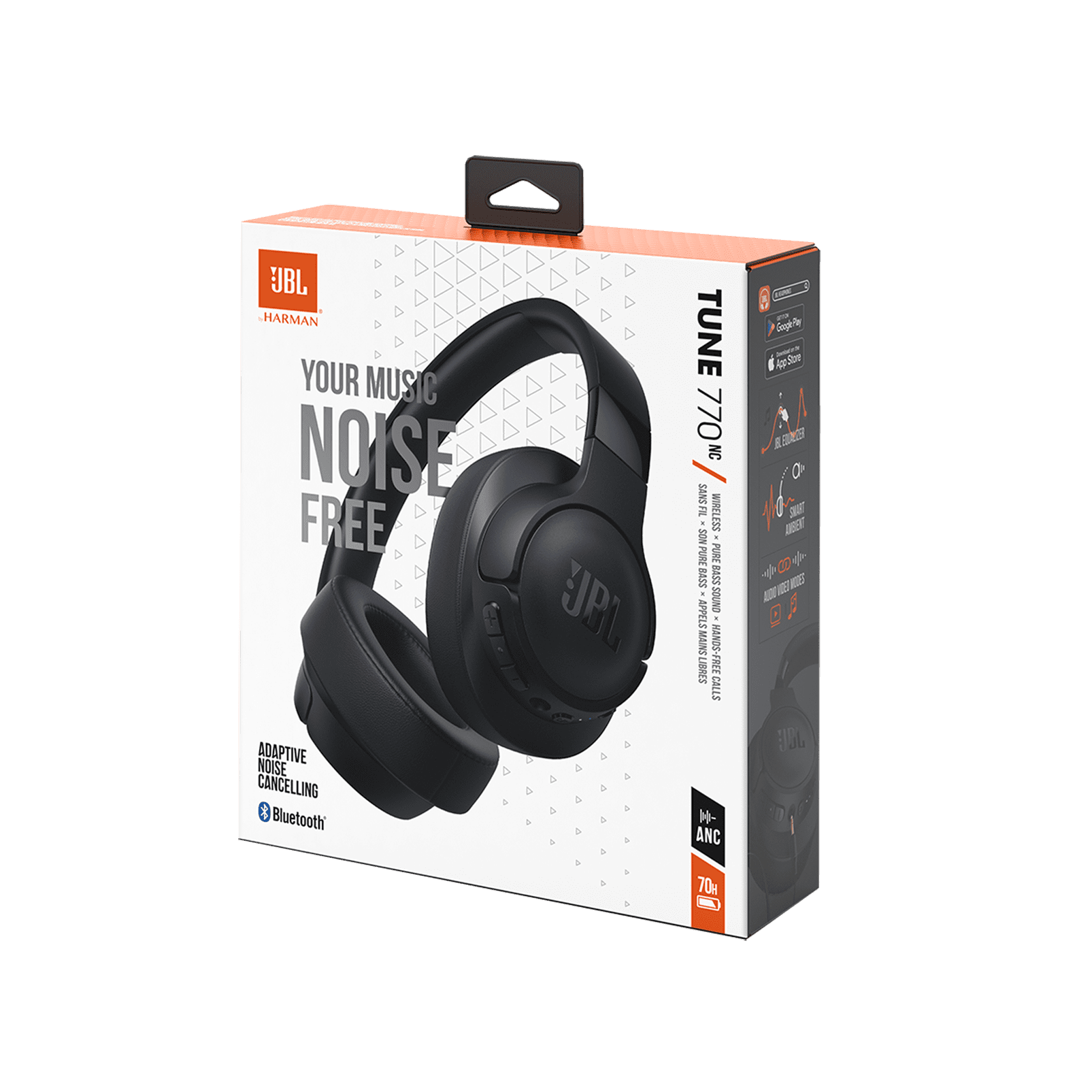 JBL Tune 770NC - Adaptive Noise Cancelling Wireless over-Ear 