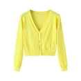 thumbnail image 4 of Jiyugala Women's Cardigan Sweaters Plus Size Warm Soft Knit Sweater Coats, 4 of 4