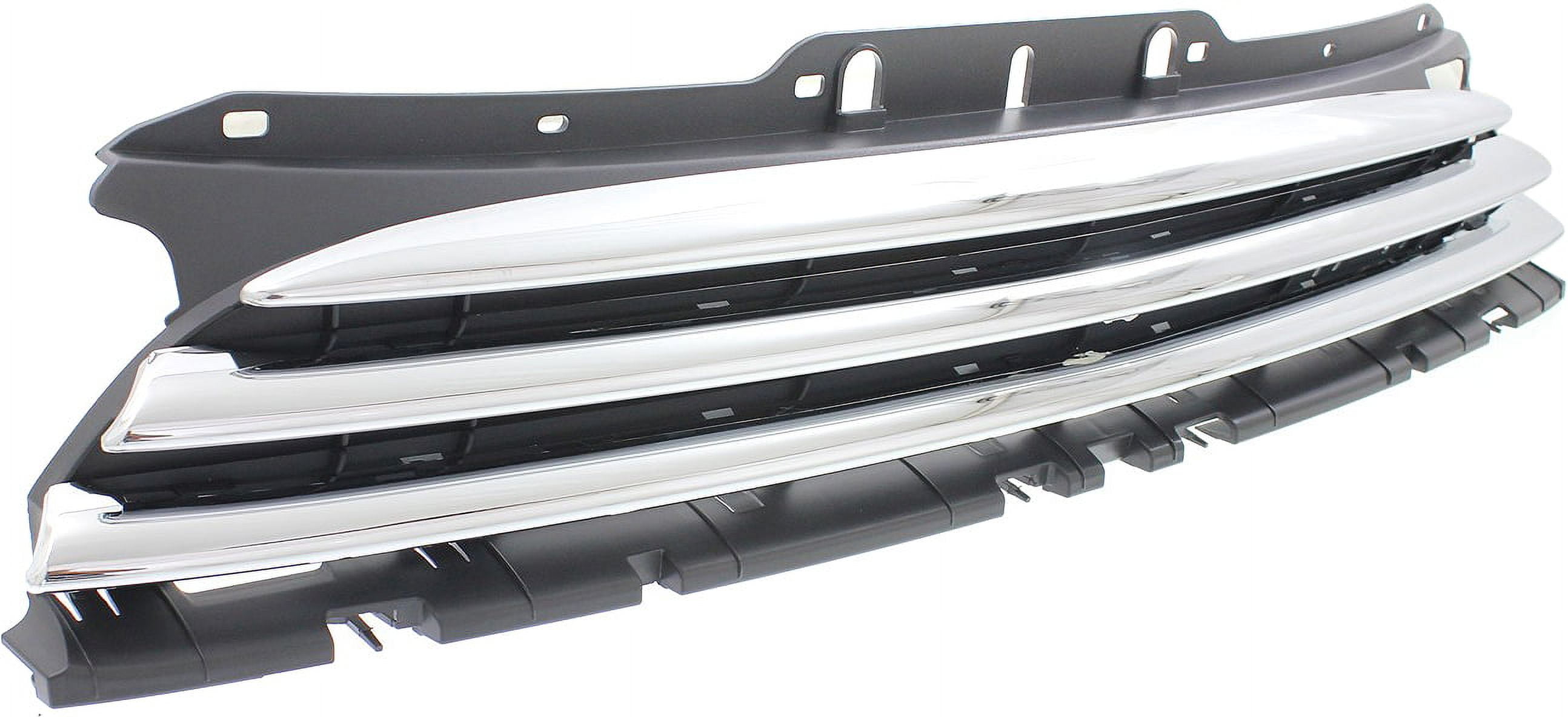 Grille Assembly Compatible With 2007-2010 Mini Cooper Hatchback Convertible Wagon Textured Black Shell and Insert