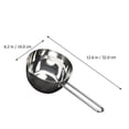 thumbnail image 4 of 1Pc Water Ladle Stainless Steel Thickened Long Water Bailer Soybean Milk Ladle, 4 of 4