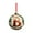 B, variant on Initial Christmas Ball Shaped Ornaments for Tree Decorations, 3.15Inch 2D Ball Shaped Acrylic 26 Letter Decorative Hanging Christmas Alphabet Letters DIY Craft Ornaments for Christmas Tree, Letter J
