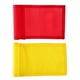 thumbnail image 1 of Banderas de golf sólidas con tubo insertado, todas de 8" de largo y 6" de alto, banderas para putting green. rojo+amarillo, 1 of 8